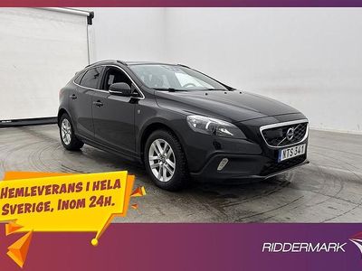Svart Begagnad 2015 Volvo V40 Ocean Race Halvkombi | 169 700 kr (Marknadspris)