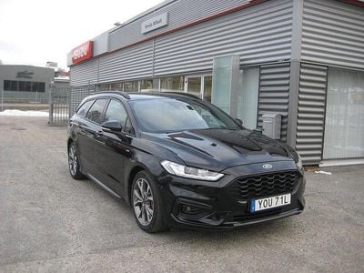 Svart Begagnad 2021 Ford Mondeo ST-Line Kombi | 219 000 kr (Marknadspris)