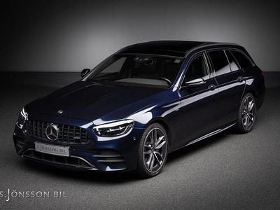 Begagnad Mercedes E53 AMG AMG 435 HK (319 kW) 2022 Nautic blue metallic Kombi