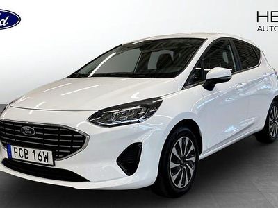 Vit Begagnad 2022 Ford Fiesta Halvkombi | 169 900 kr (Lite dyr)