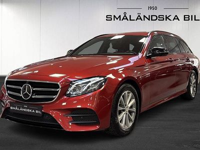 Röd Begagnad 2016 Mercedes E220 AMG line Kombi | 299 000 kr (Lite dyr)
