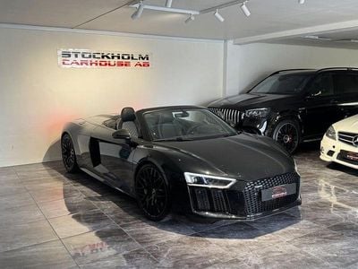 Begagnad Audi R8 Spyder Advanced 540 HK (397 kW) 2016 Svart Cab