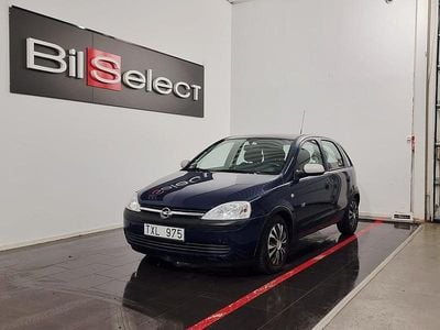 Blå Begagnad 2002 Opel Corsa Halvkombi | 42 900 kr (Dyr)