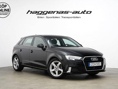 Svart Begagnad 2017 Audi A3 Proline Halvkombi | 169 000 kr (Marknadspris)