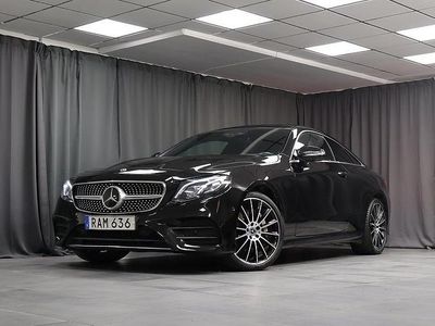 Svart Begagnad 2018 Mercedes E450 AMG Line Premium Plus Sportkupé | 409 000 kr