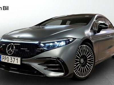 Grå (selenitgrå magno) Begagnad 2022 Mercedes EQS580 AMG line Halvkombi | 769 800 kr