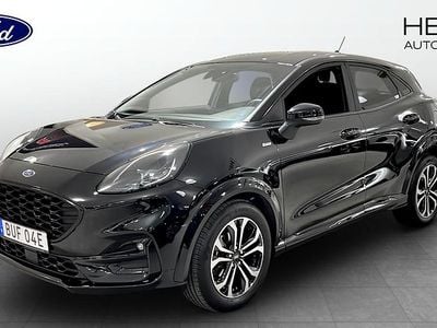 Svart Begagnad 2022 Ford Puma ST-Line SUV | 224 900 kr (Marknadspris)