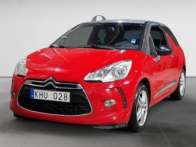 Röd Begagnad 2010 Citroën DS3 Halvkombi | 29 900 kr