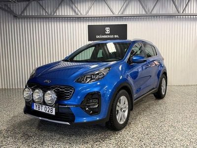 Begagnad Kia Sportage GT-Line 177 HK (130 kW) 2019 Blå SUV