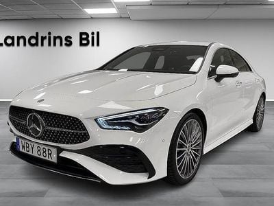 Vit Begagnad 2024 Mercedes CLA200 AMG line | 369 000 kr (Superpris)
