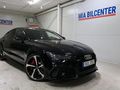 Begagnad Audi RS7 Performance 606 HK (445 kW) 2017 Svart Halvkombi