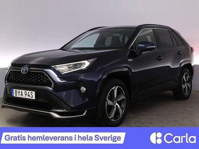Mörkblå (blå) Begagnad 2021 Toyota RAV4 Hybrid Edition SUV | 371 900 kr (Marknadspris)