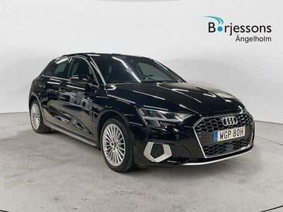 Svart Begagnad 2021 Audi A3 Advanced Plus Sedan | 204 000 kr (Bra pris)