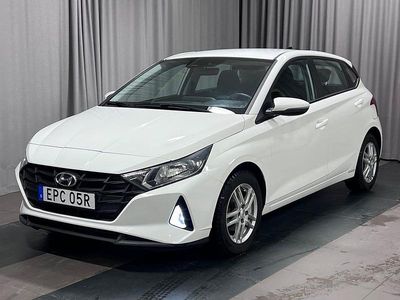 Begagnad Hyundai i20 Essential 84 HK (61 kW) 2022 Vit Halvkombi