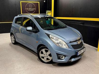 Begagnad Chevrolet Spark 83 HK (61 kW) 2011 Blå Halvkombi