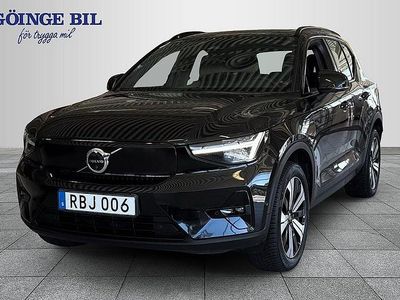 Svart Begagnad 2022 Volvo XC40 Ultimate SUV | 379 000 kr