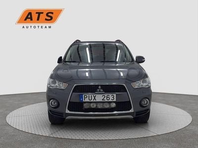 Begagnad Mitsubishi Outlander 156 HK (114 kW) 2012 Mörkgrå SUV