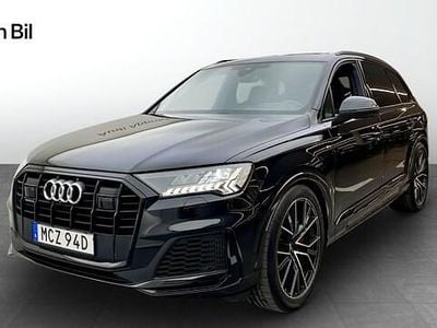 Orca black metallic Begagnad 2021 Audi Q7 S-Line SUV | 599 000 kr (Marknadspris)