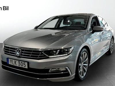 Begagnad VW Passat R-line 220 HK (161 kW) 2018 Silver Sedan