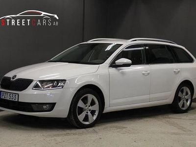 Begagnad Skoda Octavia Style 110 HK (80 kW) 2016 Vit Kombi