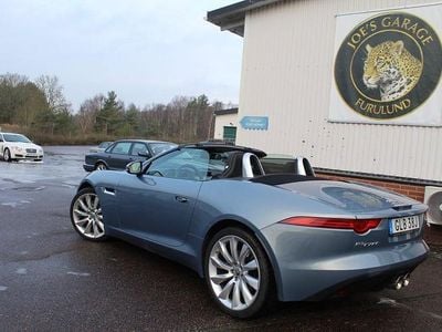 Begagnad Jaguar F-Type 340 HK (250 kW) 2013 Grå Cab