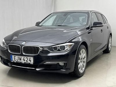 Svart Begagnad 2014 BMW 328 Luxury Line Kombi | 175 000 kr (Marknadspris)