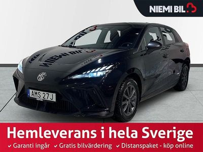 Svart Begagnad 2023 MG MG4 EV Halvkombi | 219 900 kr