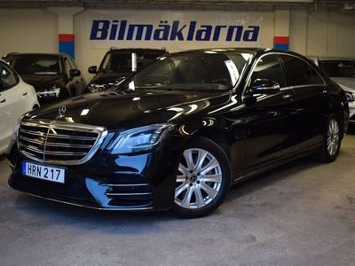 begagnad Mercedes S400 S400 Benzd 4MATIC L AMG VÄRM PANO BURM DIST-PLUS 2018, Sedan