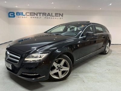 Begagnad Mercedes CLS350 Shooting Brake AMG line 265 HK (194 kW) 2012 Svart Kombi