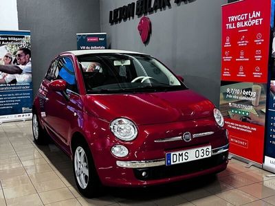 begagnad Fiat 500 1.4 16V Dualogic Lounge 100hk Automat/Cab