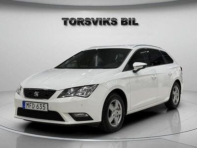 Begagnad Seat Leon ST Style 110 HK (80 kW) 2015 Vit Kombi