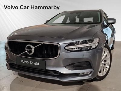 Grå Begagnad 2018 Volvo V90 Business Edition Kombi | 269 000 kr (Marknadspris)
