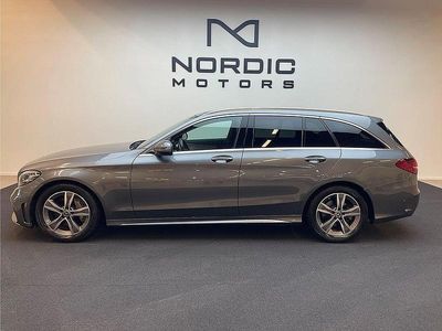 Begagnad Mercedes C200 AMG 184 HK (135 kW) 2018 Grå Kombi