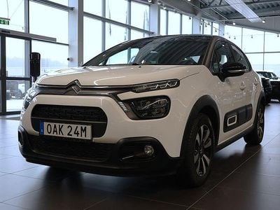 Begagnad Citroën C3 PureTech 83 HK (61 kW) 2022 Vit Halvkombi
