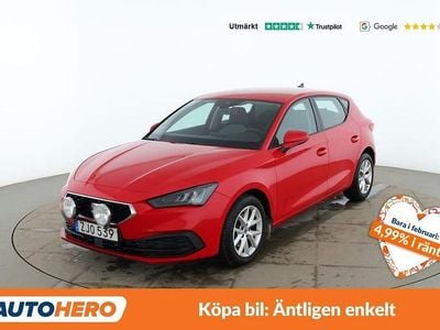 Begagnad Seat Leon Style 151 HK (111 kW) 2020 Röd Sedan
