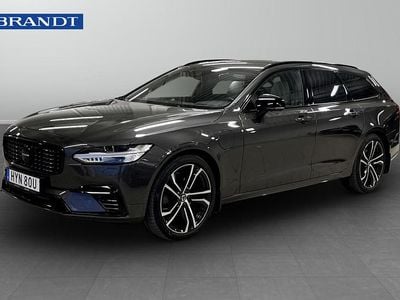 Grå Begagnad 2021 Volvo V90 R-Design Kombi | 399 900 kr (Marknadspris)