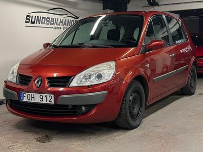 Röd Begagnad 2007 Renault Scénic II Minibuss | 39 900 kr (Lite dyr)