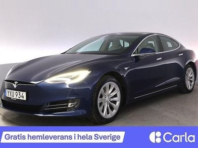 Blå Begagnad 2018 Tesla Model S Halvkombi | 291 990 kr (Bra pris)
