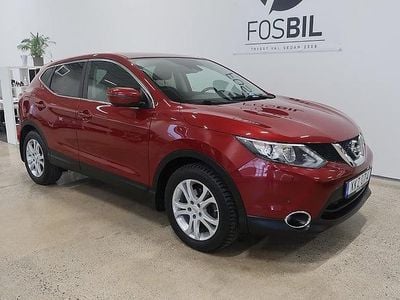 Röd Begagnad 2017 Nissan Qashqai SUV | 109 900 kr (Marknadspris)