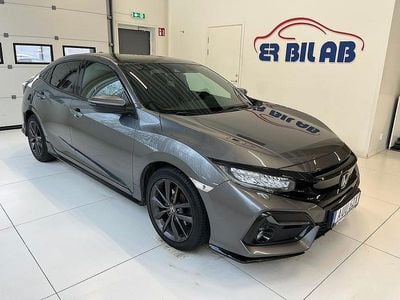 Begagnad Honda Civic 184 HK (135 kW) 2021 Mörkgrå Halvkombi