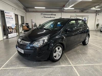 Svart Begagnad 2014 Opel Corsa Enjoy Halvkombi | 54 900 kr (Marknadspris)