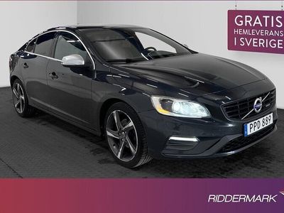 begagnad Volvo S60 D4 R-Design Värmare Sensorer Skinn Välservad 2014, Sedan