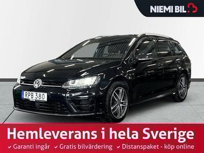 Svart Begagnad 2016 VW Golf VII R Kombi | 224 900 kr (Marknadspris)