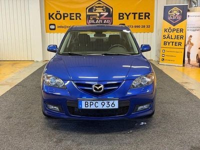 Blå Begagnad 2008 Mazda 3 Sedan | 49 900 kr (Marknadspris)