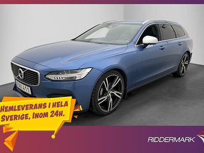 Blå Begagnad 2018 Volvo V90 Kombi | 299 800 kr