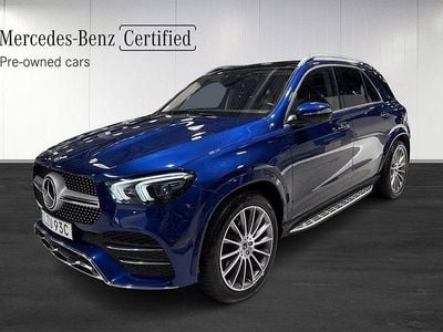Blå Begagnad 2021 Mercedes GLE350 Premium Plus SUV | 639 900 kr (Marknadspris)