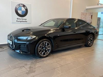 begagnad BMW i4 eDrive40 Gran Coupé M-Sport | DEMOBIL | 360 Kamera 2024 Svart