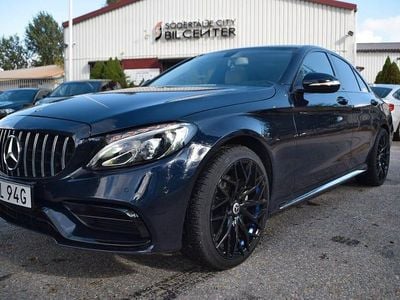 Begagnad Mercedes C63 AMG 245 HK (180 kW) 2015 Mörkblå Sedan