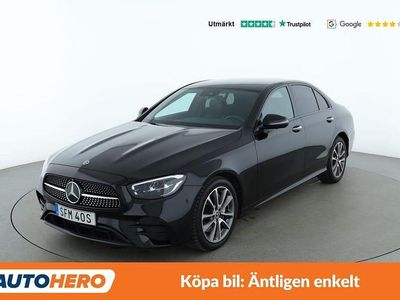 Svart Begagnad 2022 Mercedes E220 AMG line Sedan | 457 000 kr