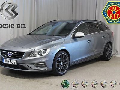 Grå Begagnad 2017 Volvo V60 R-Design Kombi | 154 900 kr (Marknadspris)